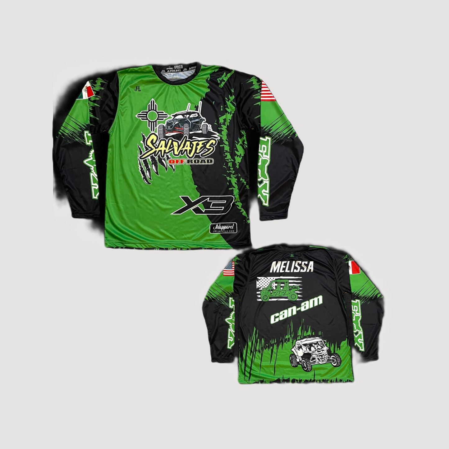 CUSTOM SUBLIMATED CREW SHIRTS